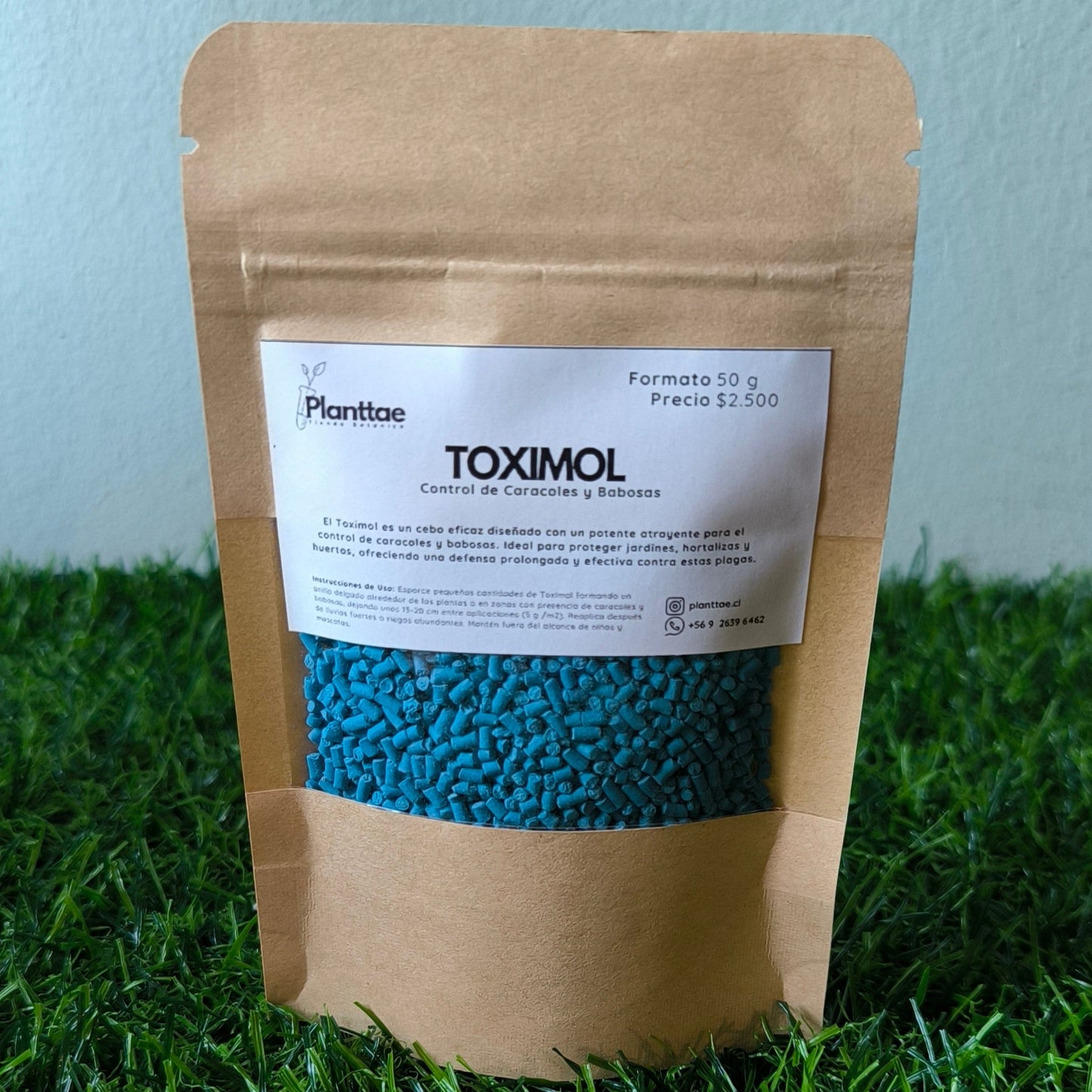 Toximol 50 g- Control de Caracoles y Babosas