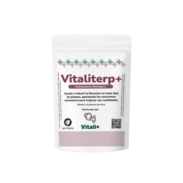 Vitaliterp+ Estimulante biológico para fortalece producción de flores y frutos