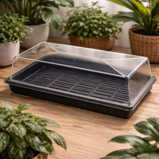 Mini Invernadero sin Ventilación