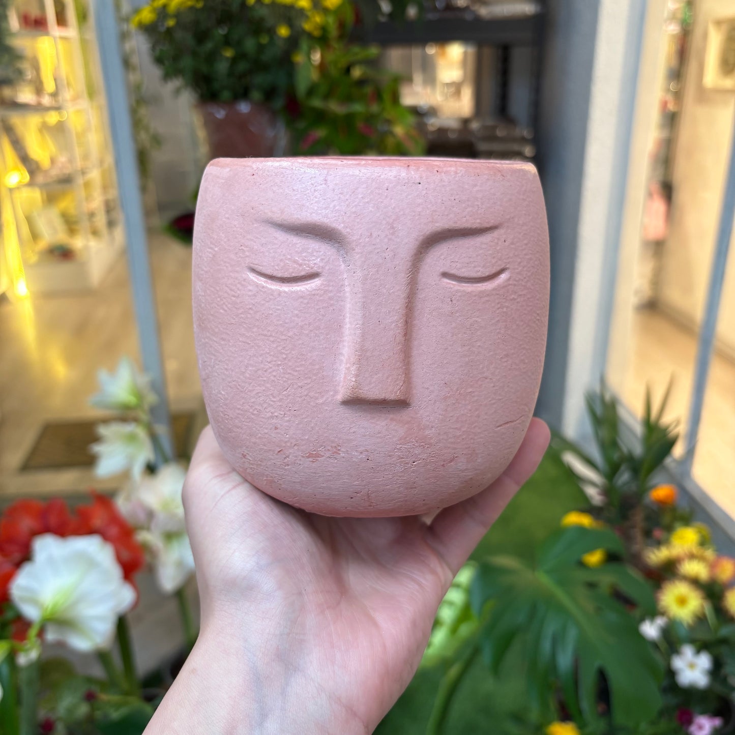 Maceta Rostro 11 cm